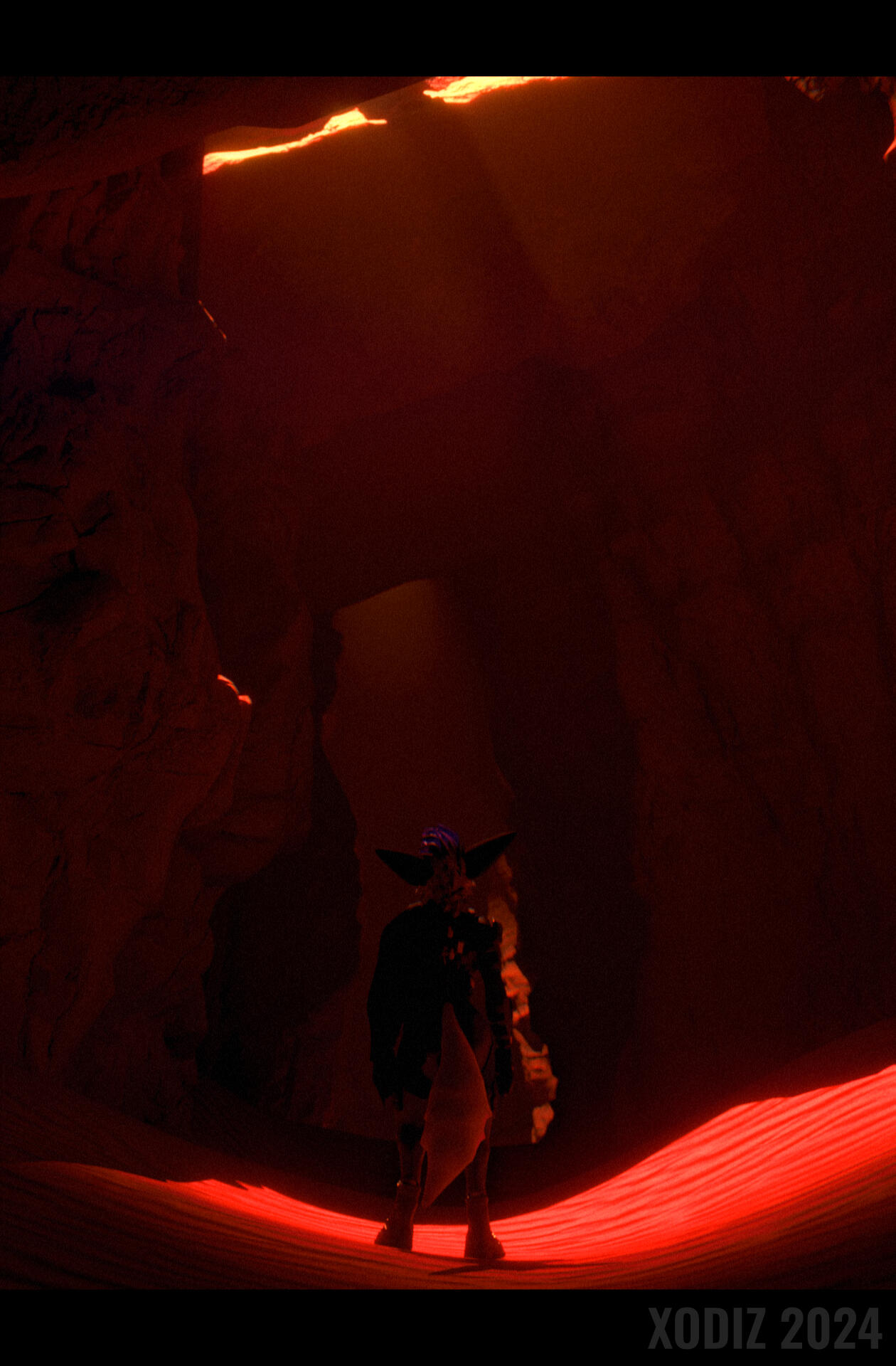 "Where am I?" My denied submission for the Furality Umbra Art Gallery